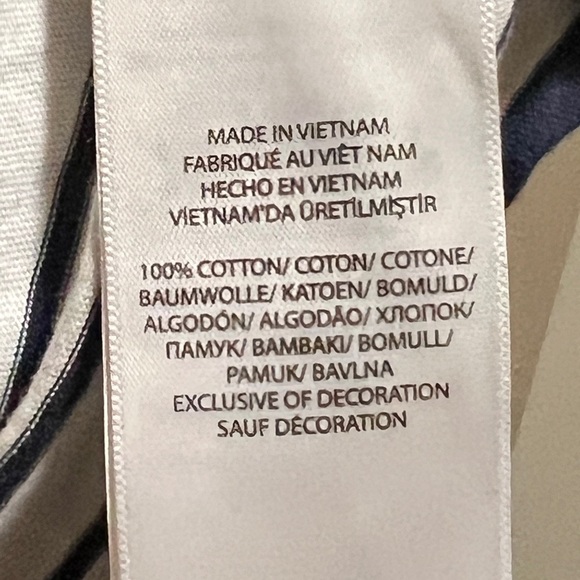 Polo Ralph Lauren Lightweight Striped Hooded Top XS - Picture 4 of 4